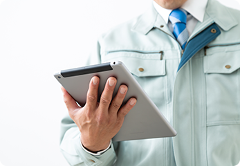 設備点検の報告をスマホで即提出