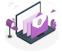 メールでのやり取りが煩雑