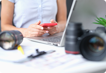 現場の伝票を撮影